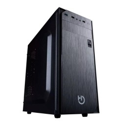 Caja Semitorre ATX Hiditec KLYP CHA010018 / Usb 3.0 / 2x Usb 2.0 / Negra