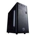 Caja Semitorre ATX Hiditec KLYP CHA010018 / Usb 3.0 / 2x Usb 2.0 / Negra