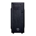 Caja Semitorre ATX Hiditec KLYP CHA010018 / Usb 3.0 / 2x Usb 2.0 / Negra