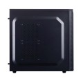 Caja Semitorre ATX Hiditec KLYP CHA010018 / Usb 3.0 / 2x Usb 2.0 / Negra