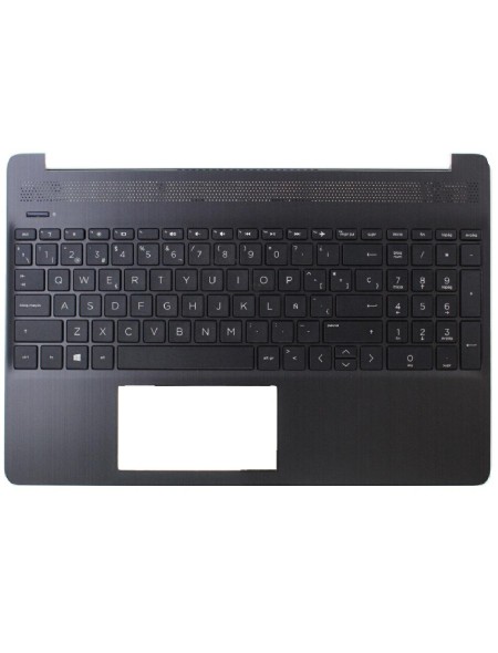 Top case + Teclado compatible para portátil HP 15S-EQ / 15S-FQ Negro