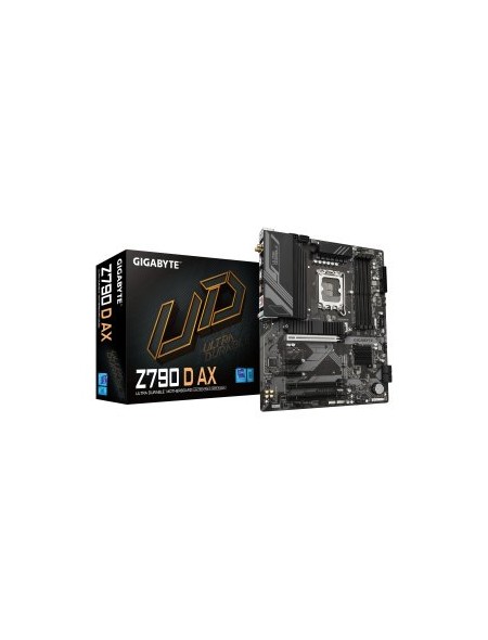 ÷ Pb gigabyte z790 d ax atx skt lga1700 4xddr5 5600mhz dp hdmi lan 2.5gbps m.2 usb-c
