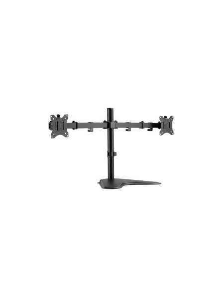 ÷ Soporte de mesa con base equip 650123 para 2 pantallas 13