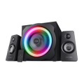 ÷ Altavoces 2.1 trust gxt 629 tytan rgb 60w rms ir remote jack 3.5 color negro