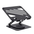 ÷ Soporte de portatil trust zeff metalico color negro plegable giratorio hasta 16