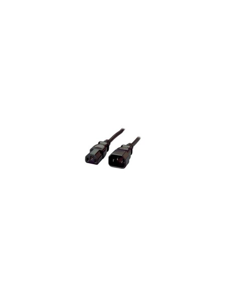 Cable prolongador alimentacion Cpu M/H / 1.8m / Equip / Negro / 112100