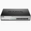 ÷ Switch no gestionable d-link dgs-1008mp giga poe (140w) rack