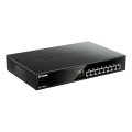 ÷ Switch no gestionable d-link dgs-1008mp giga poe (140w) rack