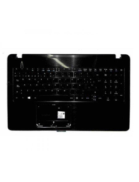 Top case + Teclado compatible para portátil ACER Aspire F5-573 Negro