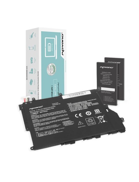 Batería compatible para portátil ASUS C21N1819 7.6V 4500mAh Movano
