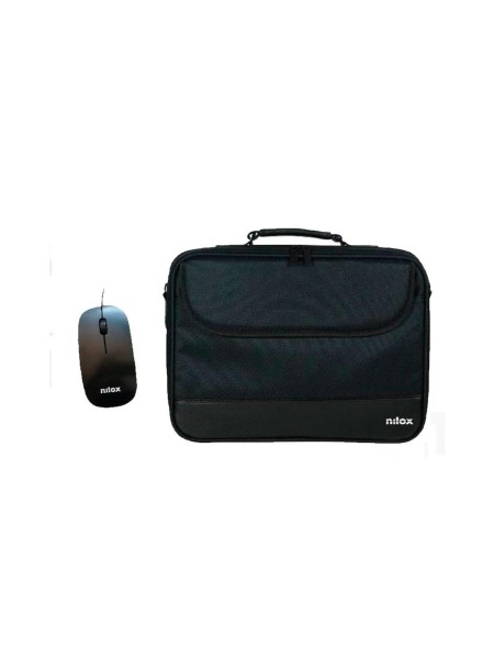 Maletin + Raton USB Nilox / Hasta 15.6