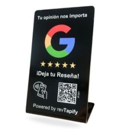 ÷ Stand nfc para rese?as de google de revtapify tecnologia nfc y codigo qr 