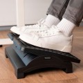 Reposapies Tooq / Ajustable en altura e inclinación / Negro / TQFR0604-B