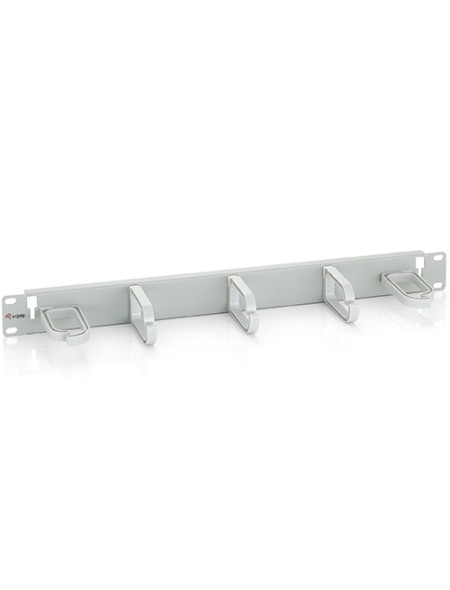 ÷ Kit 5 uds panel organizador de cables color blanco para armario rack