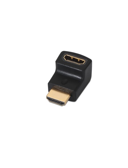 ÷ Aisens - adaptador hdmi acodado, a/h-a/m, negro