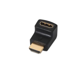 ÷ Aisens - adaptador hdmi acodado, a/h-a/m, negro