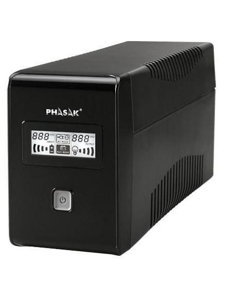 ÷ Phasak sai esential 650va interactivo con pantalla lcd