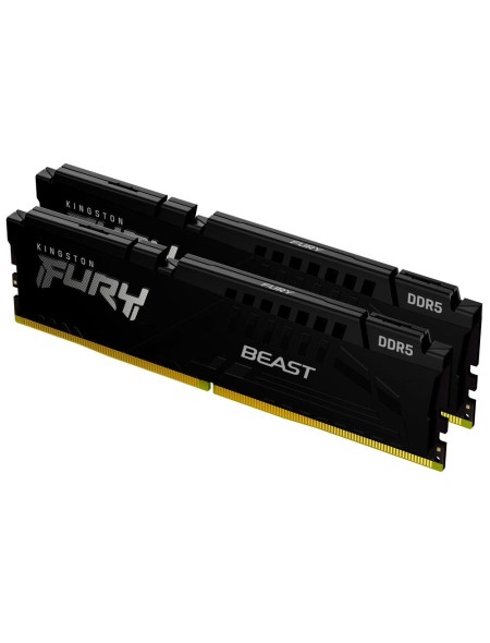 Memoria Ram Kingston Fury Beast DIMM DDR5 32Gb 5600mhz / 2X16 / CL36 / KF556C36BBEK2-32