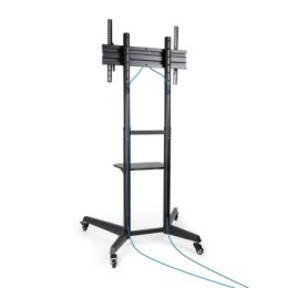 ÷ Soporte de suelo con ruedas tooq fs1170m-b para pantallas de 37