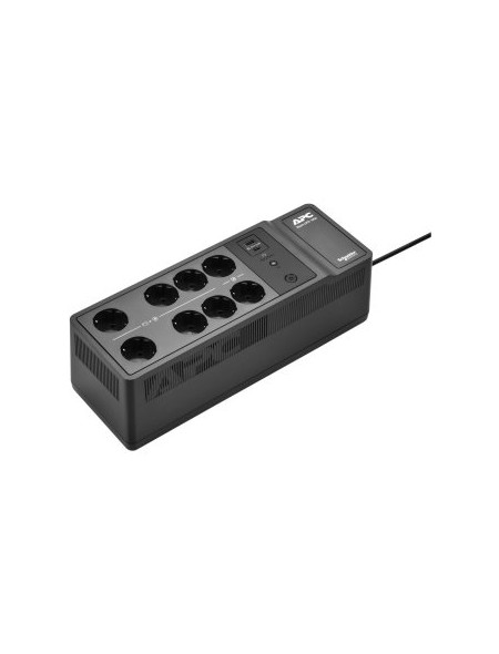 ÷ Sai apc back-ups 1050va/600w para montaje en suelo o pared 8 tomas schuko 230v puerto usb a-c