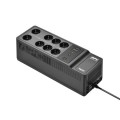 ÷ Sai apc back-ups 1050va/600w para montaje en suelo o pared 8 tomas schuko 230v puerto usb a-c