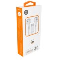 Auriculares Intrauditivos Type-C earTECH HIP / Micrófono / 1.2m / Blancos / TEC1301 / Tech One Tech