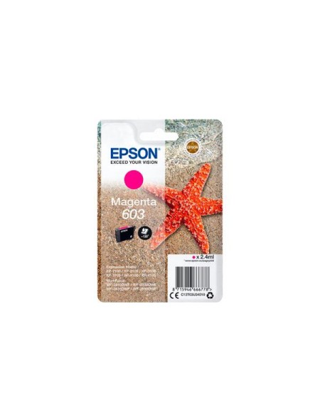 Tinta Original Epson 603 Magenta  Xp-2100 / Xp-3100 / Wf-2830dwf