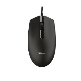 Raton Usb Trust TM-101 / 1200 Dpi / 3 botones / Rueda de desplazamiento / Negro / 25295
