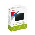 Disco duro externo HDD Toshiba Canvio Basics / 1Tb / 2.5 / USB 3.2 / Negro mate HDTB510EK3AA