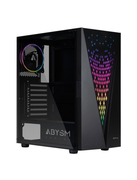 ÷ Caja atx semitorre abysm danube kolpa black 2x3.5