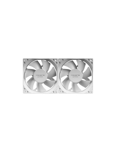 ÷ Ventilador interno tacens anima af8x2w 8x8 bajo ruido 12db, fluxus bearing pack 2 blanco