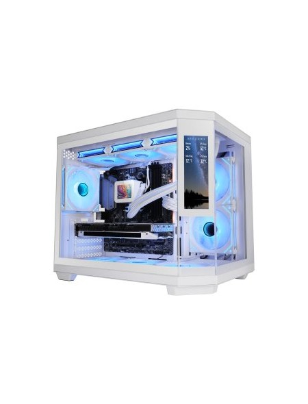 ÷ Caja atx semitorre gaming mars gaming mc3tcorelcdm 3 cristal templado pantalla lcd 2x3.5 3x2.5 gpu