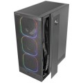 ÷ Caja atx semitorre mars gaming mcnebula lateral cristal templado frontal mesh gpu 302mm negro