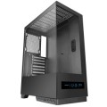 ÷ Caja atx semitorre mars gaming mcpulsar doble cristal templado lcd frontal gpu 332mm negro