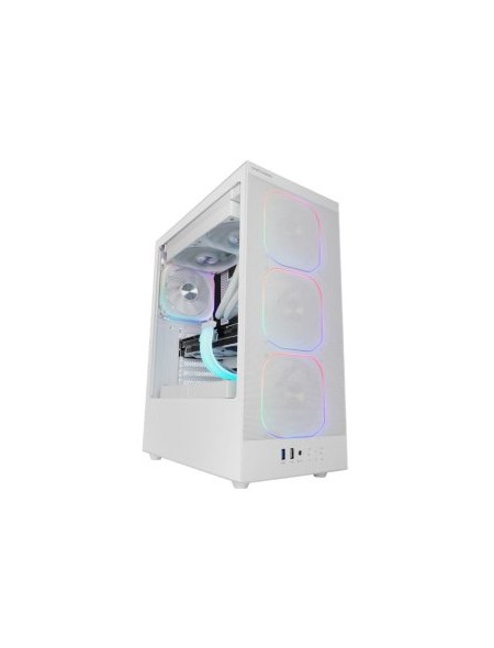 ÷ Caja atx semitorre mars gaming mcnebulaw lateral cristal templado frontal mesh gpu 302mm blanco