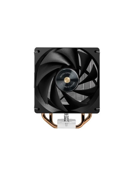 ÷ Ventilador con disipador de cpu mars gaming mcpux4w negro pwm si 120mm tdp 230w 