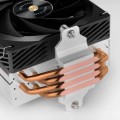 ÷ Ventilador con disipador de cpu mars gaming mcpux4 negro pwm si 120mm tdp 230w 
