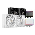 ÷ Sistema de refrigeracion liquida mars gaming mlproii240w 2x120mm 450w tdp pantalla lcd blanco