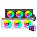 ÷ Sistema de refrigeracion liquida mars gaming mlvisionii360w blanco 3x120mm argb tpd 600w pantalla 