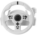÷ Volante mars gaming mwhrsxonew drivesense 270? pedales y palanca multiplataforma blanco