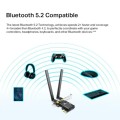 ÷ Pci express wifi 6 dualband y bluetooth 5.2 tp-link archer tx20e ax1800 wifi 6 2 antenas de alta gan
