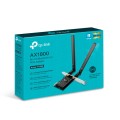 ÷ Pci express wifi 6 dualband y bluetooth 5.2 tp-link archer tx20e ax1800 wifi 6 2 antenas de alta gan