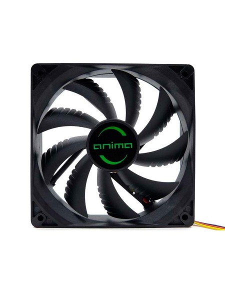 Ventilador Tacens Anima AF8 / 80mm (8x8cm) / Carcasa y Aspas Negras / Velocidad Max. 1800rpm