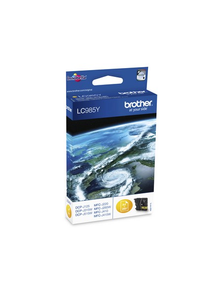 ÷ Tinta original brother lc985y amarillo 4.8ml