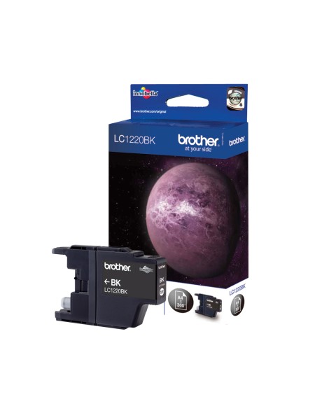 ÷ Tinta original brother lc1220bk negro 7.8ml