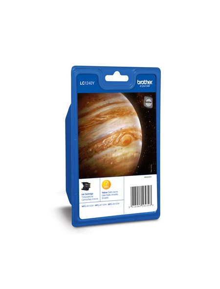 ÷ Tinta original brother lc1240ybp amarillo 7.1ml + alarma