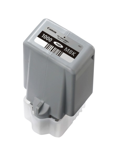 ÷ Tinta original canon pfi-1000 negro mate 80ml