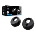 Altavoces 2.0 Bluetooth 5.0 Conceptronic Bjorn01b / 10w / Negro / Jack 3.5