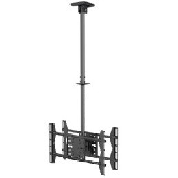 ÷ Soporte de techo profesional equip 650370 para 2 pantallas 32