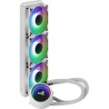 ÷ Sistema de refrigeracion liquida aerocool mirage l360 white 3x12cm infinity mirror rgb-a (adressable